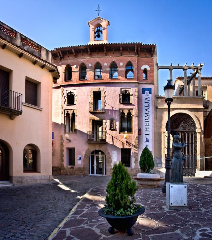Casa De Poble Termes Romanes Caldes De Montbui Bagian luar foto
